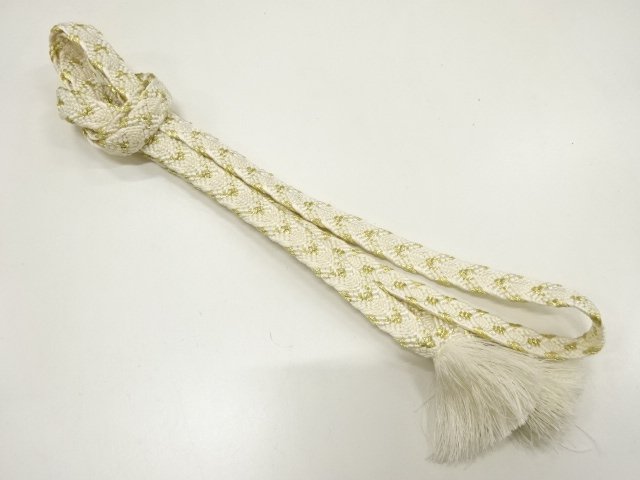 JAPANESE KIMONO / HAND-TIED OBIJIME CORD